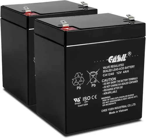 Miniatura 7 de Casil Inovel Batería CA1240 12V 4Ah SLA Batería de alarma