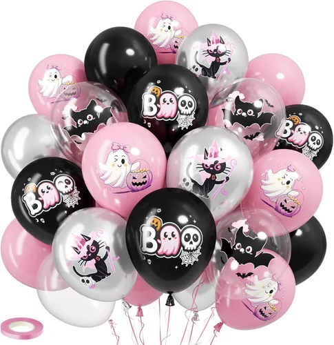 Miniatura 16 de Globos de Graduación 2025, 50 Piezas Globos de Graduación Negro Dorado de 12 Pulgadas para Suministros de Decoración de Fiesta de Graduación