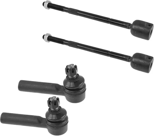 Miniatura 56 de TRQ Juego de barras de acoplamiento delanteras interiores y exteriores de 4 piezas compatible con Jeep Cherokee 1991-2001 y Comanche 91-92