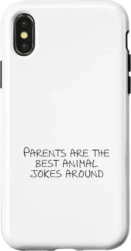 Miniatura 5 de iPhone XR Parents are the best animal jokes around Case