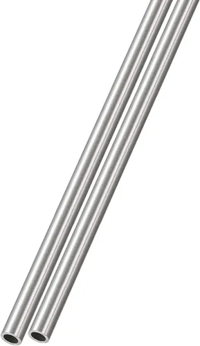 Miniatura 33 de METALLIXITY Tubo de acero inoxidable 304 (0.236 in de diámetro x 0.024 in de pared T x 11.811 in de largo), 2 piezas, tubo recto - para muebles