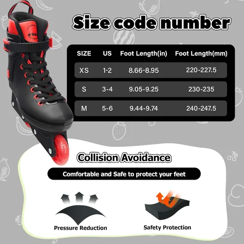 Miniatura 4 de LKD Patines en línea ajustables, patines al aire libre para hombres y mujeres