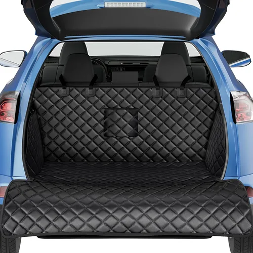 Miniatura 11 de PETICON Funda para compartimiento de carga para perros apta para SUV, forro de carga para mascotas impermeable, asiento para perros, alfombra