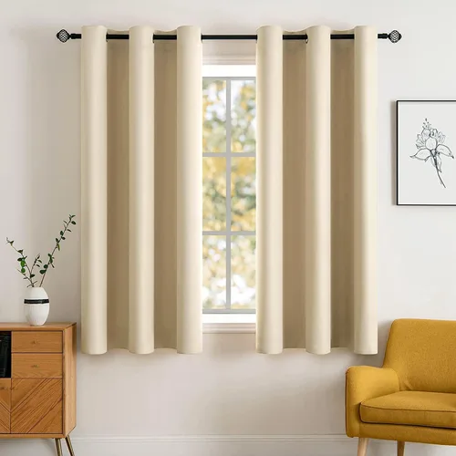 Miniatura 122 de MIULEE Cortinas opacas para dormitorio o sala de estar, juego de 2 paneles de cortina para ventana con aislamiento térmico y bloqueo de luz