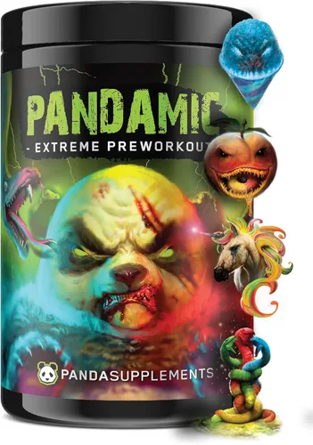 Miniatura 4 de Underground Bio Labs™ Panda Supps - Pandamic Extreme Pre-Workout V2: enfoque, bomba y energía para hombres y mujeres (25 porciones)