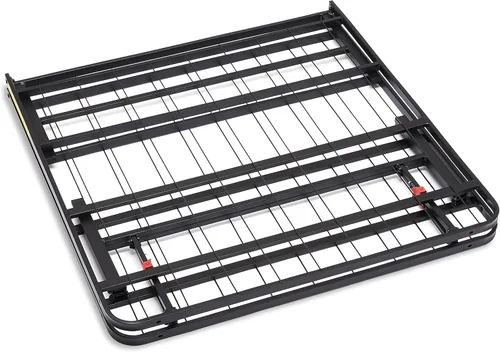 Miniatura 6 de Amazon Basics Base de cama plegable de metal con almacenamiento, soporte de acero resistente, no necesita somier, 14 pulgadas de alto, configuración