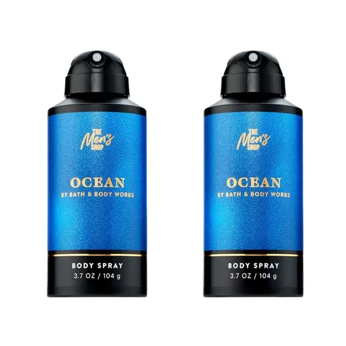 Miniatura 8 de Bath and Body Works Ocean - Aerosol desodorizante corporal para hombre, 3.7 onzas, paquete de 3