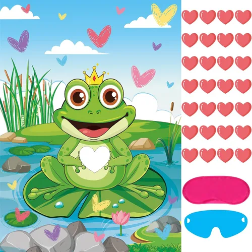 Miniatura 14 de Pin The Pacifier On The Baby Game Póster de juegos de chupetes con 64 calcomanías para chupetes para baby shower, regalos de fiesta, suministros