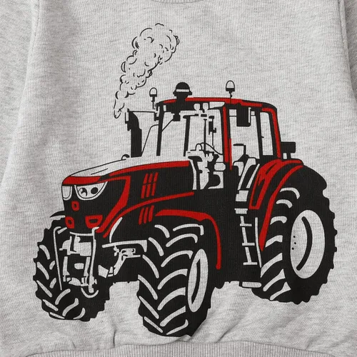 Miniatura 4 de Sudaderas de algodón con cuello redondo para niños pequeños, camisetas de manga larga con diseño de dinosaurio, camisetas 2-8T