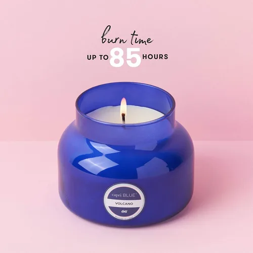 Miniatura 6 de Capri Blue Volcano Velas Perfumadas - Velas de Lujo en Frasco de Vidrio para el Hogar Perfumadas con Fruta Tropical y Cítricos Azucarados - Mezcla