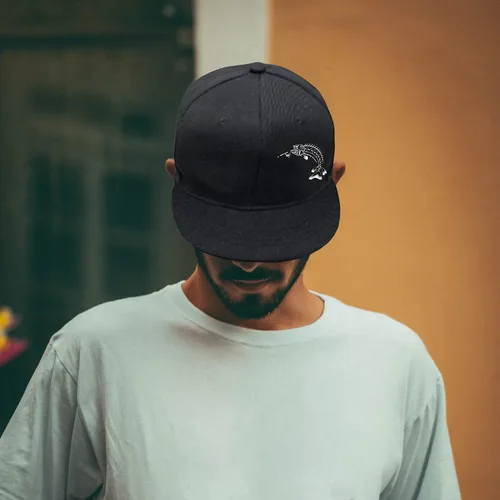Miniatura 4 de Sombrero de patineta Snapback para hombre, sombreros de visera plana para niño, gorra de béisbol ajustable para adolescentes, deportes de hip hop