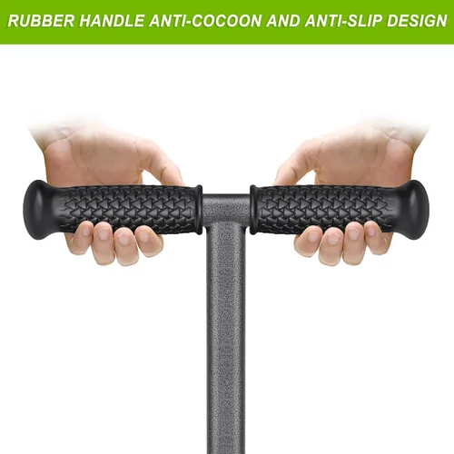 Miniatura 4 de Dolibest Aireador de césped con núcleo de perforación, herramienta de aireación manual de césped con 4 núcleos y enchufe de acero inoxidable con A