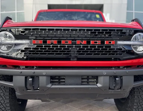 Miniatura 20 de Superposiciones de letras de rejilla - Compatible con Bronco 2021-2026