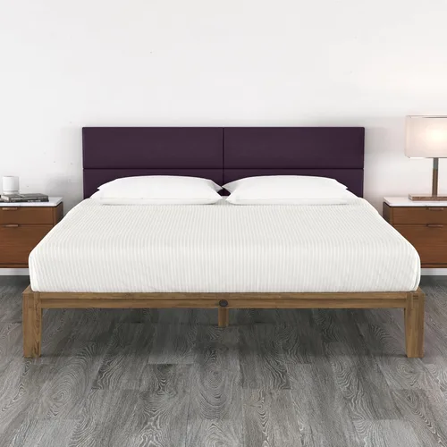 Miniatura 45 de Jaxx Panelist - Cabecero acolchado moderno, juego de 4 paneles para montar en la pared (cada uno de 11.25 x 38 pulgadas), tamaño King