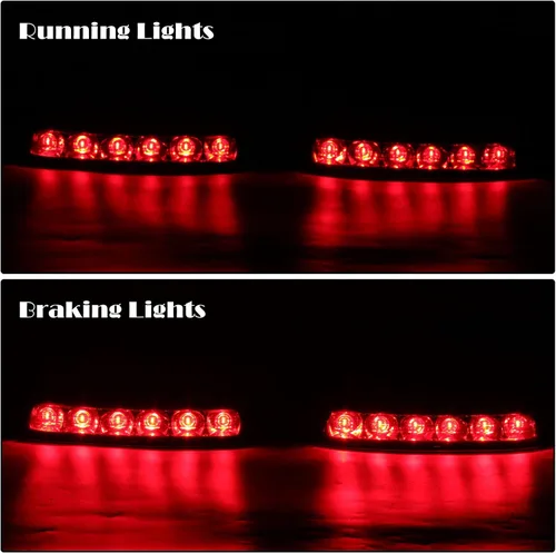 Miniatura 3 de JMTBNO - Lámpara LED para alforjas traseras de motocicleta, para Touring Street Road Glide CVO Electra Glide Ultra Classic Ultra Limited CVO