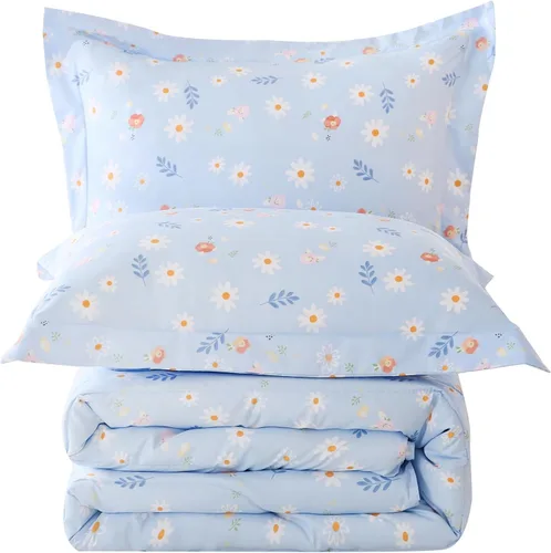 Miniatura 14 de Juego de colcha Yibeizi para avión para niños, tamaño individual, ropa de cama estampada en camuflaje verde para niños con funda de almohada, juego