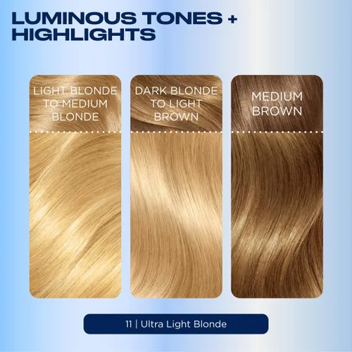 Miniatura 7 de Clairol Nice'n Easy Tinte Permanente para el Cabello, 11 Rubio Ultra Claro, Paquete de 3