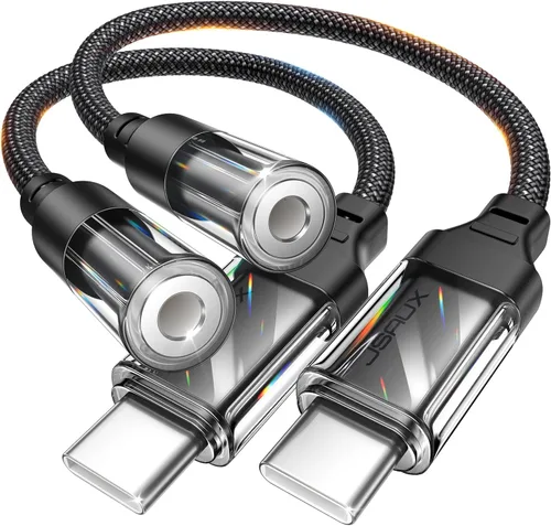 Miniatura 17 de JSAUX Adaptador USB C a conector de audífonos hembra de 6/64" (3.5 mm) para audio auxiliar, compatible con Samsung Galaxy S23, S23+, S23 Ultra, S22