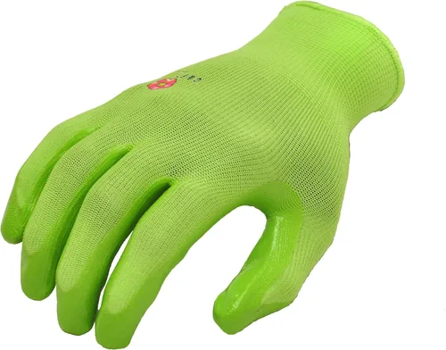 Miniatura 11 de Guantes de trabajo con revestimiento de micro espuma - Guantes de jardín, uso general, construcción, trabajo de jardinería, talla L