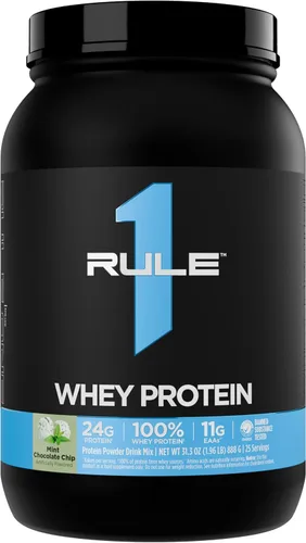 Miniatura 29 de Rule 1 Proteins Proteína de suero – 0.85 oz de proteína de acción rápida de fuentes de suero de leche con EAA y BCAA naturales para la recuperación