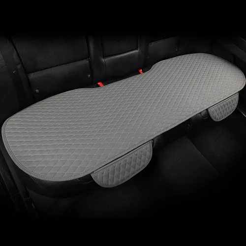 Miniatura 11 de West Llama Fundas Protectoras Inferiores de Cuero PU para Asientos de Automóvil Incluyen 1 Par de Almohadillas Protectoras de Asiento Delantero