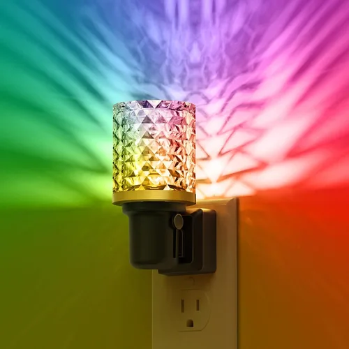 Miniatura 13 de L LOHAS LED Luces nocturnas enchufables a la pared, paquete de 2 unidades de 3000 K/4000 k/5000 K de temperatura de color ajustable, luz nocturna