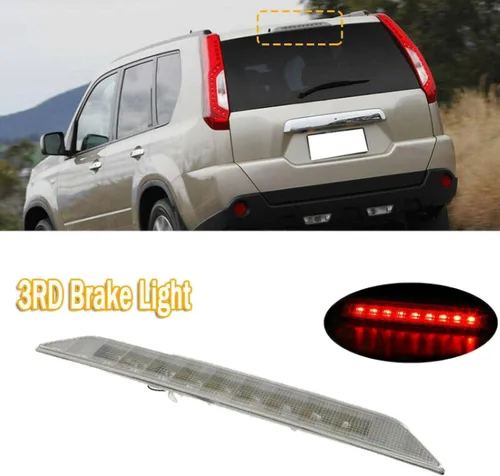 Miniatura 2 de Luz de freno de montaje alto para coche, para Nissan X-Trail T31 Xtrail 2008-2013 Luz de freno LED para coche, lámpara de freno de montaje alto