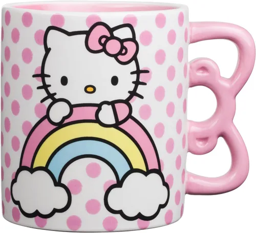Miniatura 26 de Silver Buffalo Strawberry Shortcake Bake the World a Better Place - Taza ancha de cerámica con leche, 17 onzas