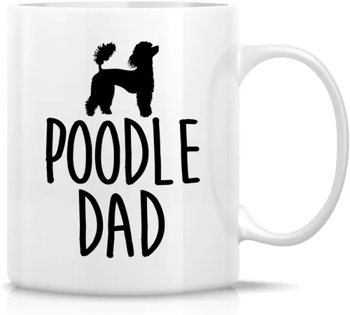 Miniatura 38 de Retreez - Taza divertida con texto en inglés "Funny Cute Golden Retriever Don't Stop Retrievin' Dog Lover", 325 ml, tazas de café de cerámica