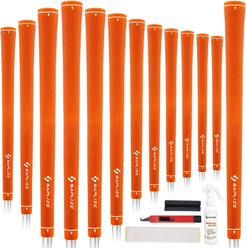 Miniatura 16 de SAPLIZE Puños de golf exclusivos para mujer, diseño cónico optimizado, elegante serie de colores sólidos, suaves, cómodos y absorbentes de golpes