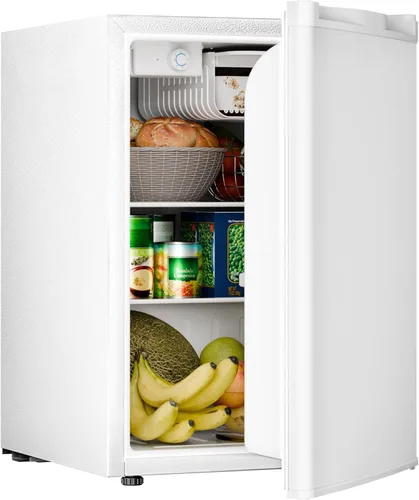 Miniatura 9 de Antarctic Star - Refrigerador compacto de 3.2 pies cúbicos con congelador, mini refrigerador de puerta única con termostato ajustable, estantes