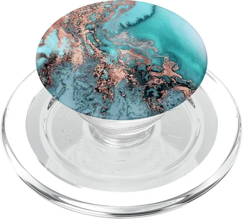 Miniatura 8 de Agarre y soporte PopSockets de acuarela de rosa verde azulado para teléfonos y tabletas