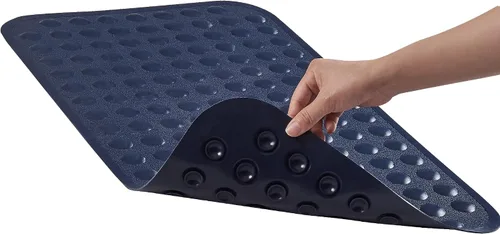 Miniatura 17 de Yanzifly Alfombra de Bañera Antideslizante Tapete de Baño para Bañera de Silicona Suave Alfombra de Bañera Antideslizante Tapetes de Ducha