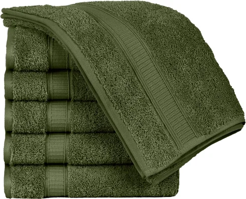 Miniatura 26 de LA HAMMAM - Paquete de 6 toallas de mano de 16 x 28 pulgadas de algodón turco para baño, cara, hotel, gimnasio y spa Extra suave al tacto, secado