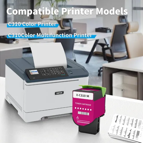 Miniatura 4 de Cartucho de tóner para impresora Xerox C310/C315, 5500 páginas de alta capacidad, compatible con impresora a color 006R04366 006R04358 C310DNI