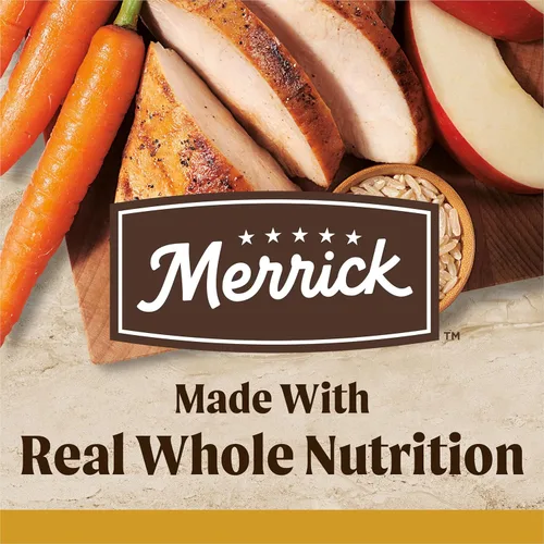 Miniatura 2 de Merrick Healthy Grains - Alimento seco prémium para perros adultos, croquetas saludables y naturales, receta de peso saludable, bolsa de 4.0 libras