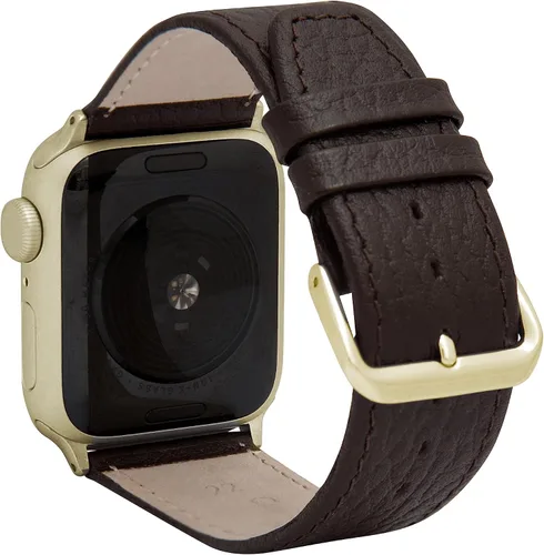 Miniatura 13 de Bandini Correas de cuero para mujer para Apple Watch de 1.496 pulgadas, 1.575 pulgadas, 1.614 pulgadas para mujer, correa delgada de cuero iWatch