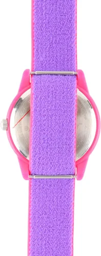 Miniatura 3 de Red Balloon - Reloj analógico de cuarzo y nailon para niños, Rosado