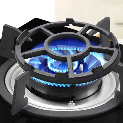 Miniatura 8 de CALLARON Soporte de estufa de gas 2 piezas Accesorios para estufa de gas, estante de estufa de metal para olla Estante de estufa de gas de metal