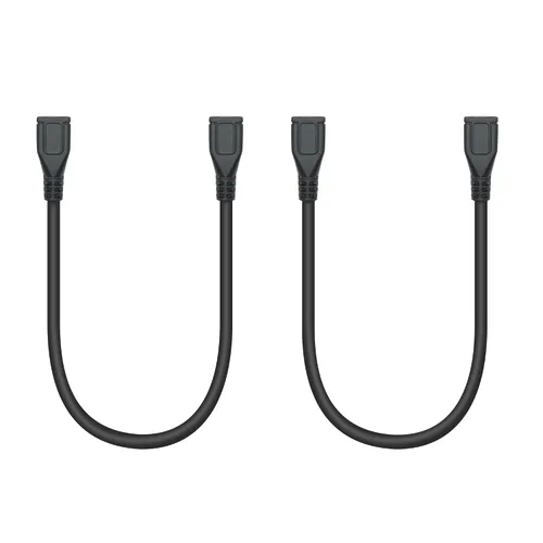 Miniatura 8 de Cable de extensión micro USB corto de 9 pulgadas, 90 grados de ángulo izquierdo y recto micro USB macho a hembra de 5 pines de datos de carga
