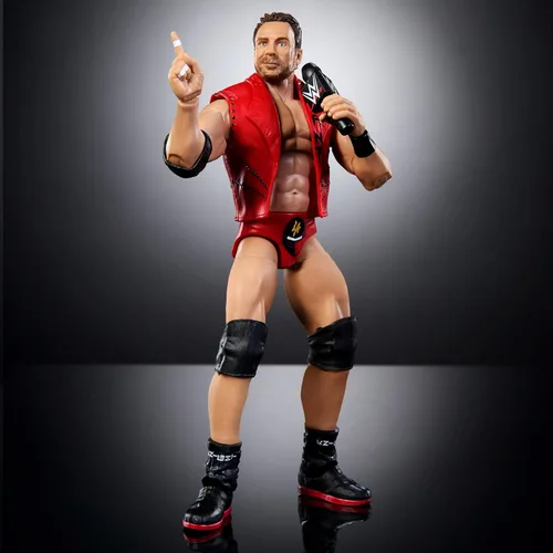 Miniatura 4 de Mattel WWE Elite Collection - Figura de acción y accesorios, serie #108 LA Knight de 6 pulgadas coleccionable con 25 puntos de articulación y manos