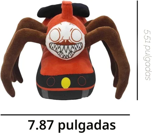 Peluche de Choo Choo Charles, Muñeco de Tren Araña de Charles de 8.7 Pulgadas, Regalo para Fans de Niños, Juguetes de Tren Araña de Peluche Animal