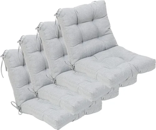 Miniatura 59 de QILLOWAY - Cojín o respaldo para asiento de exterior, cojín de repuesto, primavera/verano, Moderno, Beige