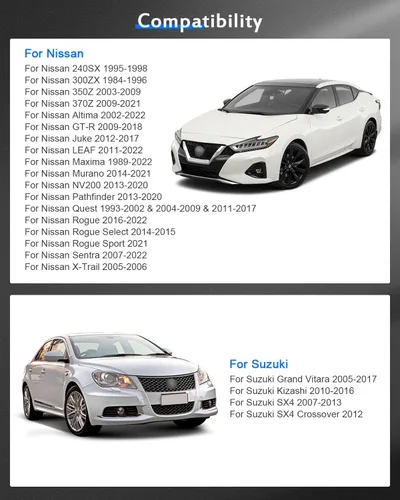 Miniatura 2 de ECCPP Espaciadores de rueda de 5 x 4.5 a 5 x 4.5 pulgadas, 5 lengüetas de 0.197 x 4.500 in para Nissan GT-R 2009-2019 2011-2017 para Nissan Juke