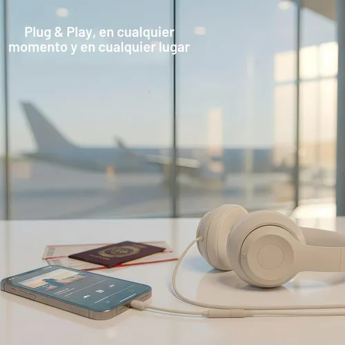 Miniatura 5 de Adaptador de Lightning a 3.5mm para auriculares para iPhone - Paquete de 2 adaptadores de aux para iPhone de alta fidelidad, convertidor de conector