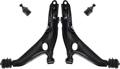 Miniatura 103 de TRQ Brazo de control delantero superior e inferior con rótula juego de 4 piezas compatible con Land Rover Range Rover 2003-2012