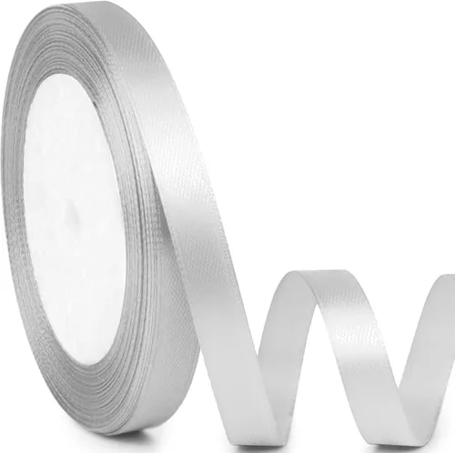 Miniatura 193 de Cinta de satén de 5/8" x 100 yardas - Cinta de seda naranja otoñal con carrete - Ideal para envolver regalos, ramos florales, manualidades