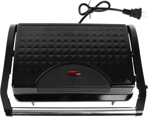 Miniatura 6 de gernie Plancha de carne eléctrica de aluminio, máquina de barbacoa de baquelita para desayuno doméstico, planchas eléctricas, gernie8d56pyq7r0