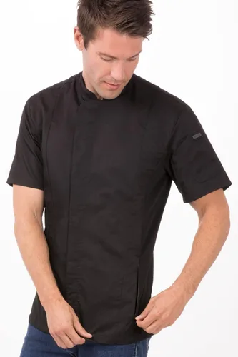 Miniatura 5 de Chef Works Abrigo de chef Bristol Signature Series para hombre