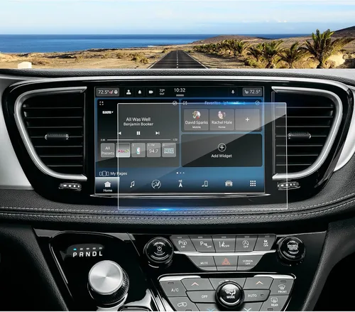 Miniatura 10 de Protector de pantalla Pacifica mate antirreflejos 2021-2026, para Chrysler Pacifica (Select/Limited/Pinnacle/Touring) Pantalla táctil de 10.1
